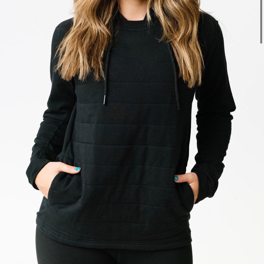 Zyia combo pocket sweatshirt